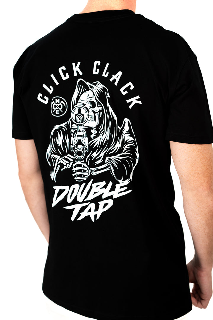 Click Clack Double Tap Shirt – NDE Collective